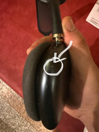 Airpods Max 1ª Gen Negro/Plata