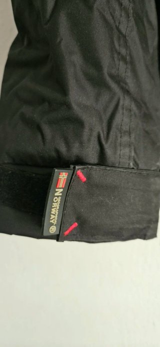 Abrigo Geographical Norway Negro