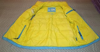 Chaleco niño de Fernando Alonso azul y amarillo