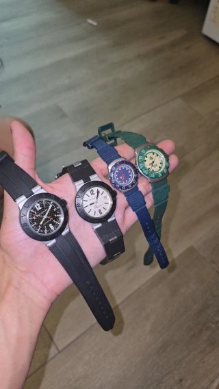 Relojes Bvlgari y TAG Heuer