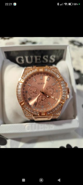 Reloj Guess Oro Rosa Mujer