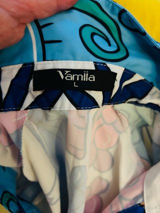 Vestido estampado multicolor