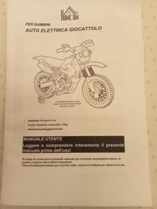 Motorino elettrico per bambini