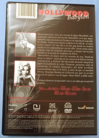 Colección 5 DVDs Hollywood Babylon (documentales)