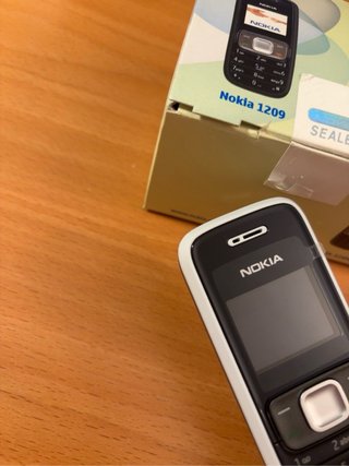 Nokia 1209 Caja Sellada Sin Usar
