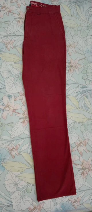 Pantalones Tommy Hilfiger Rojos