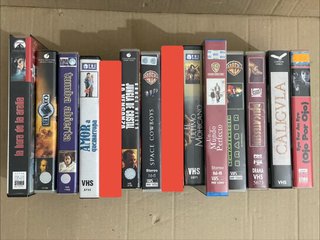 Pack 25 Películas VHS