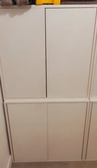 Armario modular Mod EKET. Mueble almacenaje. 8 Uds