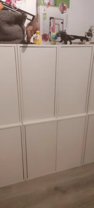 Armario modular Mod EKET. Mueble almacenaje. 8 Uds
