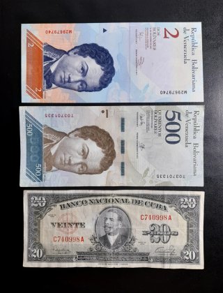 Lote Billetes América