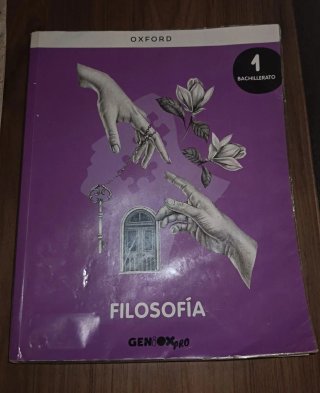 Filosofía 1º Bachillerato. Libro del estudiante...