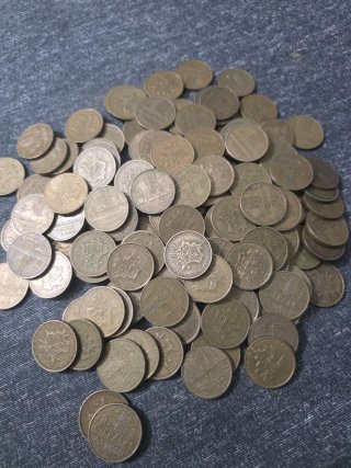 Lote 150 monedas 10 Francos Franceses