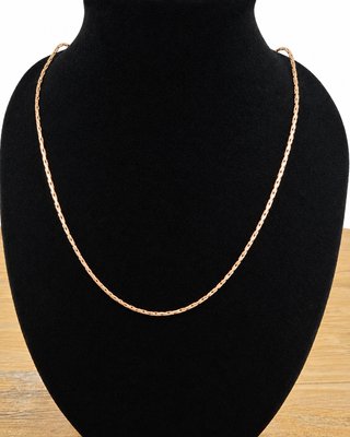Collar de Cadena Color Oro Rosa