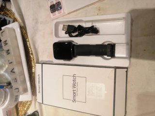 Smart Watch Negro con Cargador