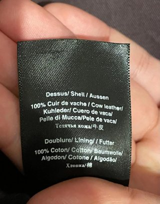 Bolso de Cuero Marrón con Flecos