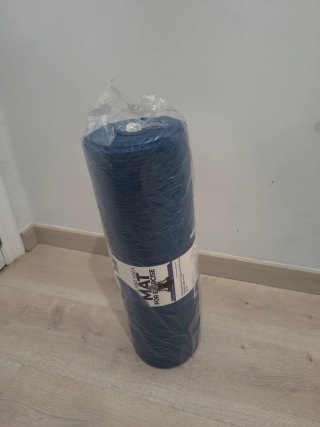 Esterilla Yoga Pilates Fitness 15mm Azul