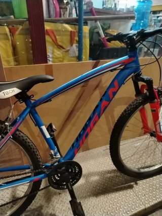 Bicicleta de Montaña Huffy Azul y Naranja