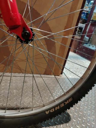 Bicicleta de Montaña Huffy Azul y Naranja
