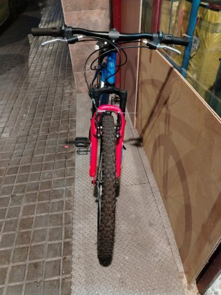 Bicicleta de Montaña Huffy Azul y Naranja