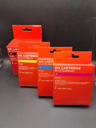 Pack 4 Cartuchos Tinta Brother LC3219XL Genéricos