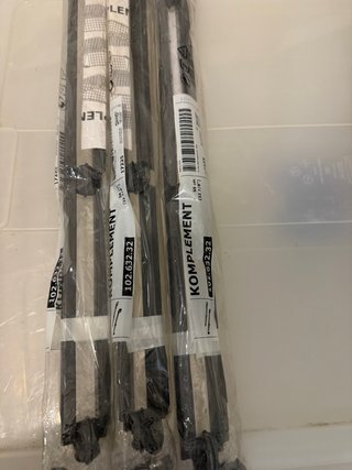 Rieles extraíbles KOMPLEMENT IKEA 58 cm