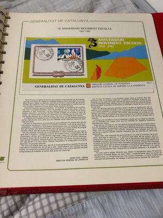 HISTÒRIA DE CATALUNYA Sellos · 50pag GFB 1979–1986