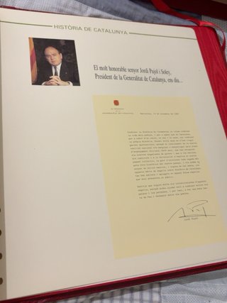 HISTÒRIA DE CATALUNYA Sellos · 50pag GFB 1979–1986