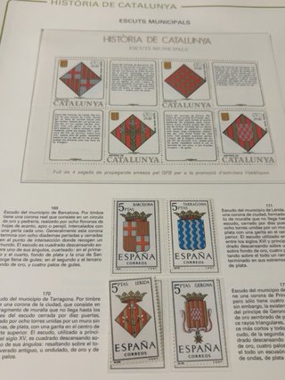 HISTÒRIA DE CATALUNYA Sellos · 50pag GFB 1979–1986