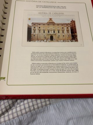 HISTÒRIA DE CATALUNYA Sellos · 50pag GFB 1979–1986