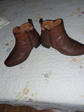 Botines de Piel Pikolinos Marrones Talla 38