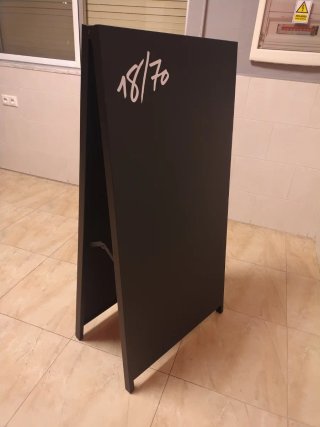 Pizarra de Bar Negra