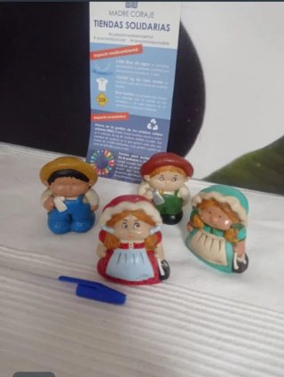 Set de 4 Figuras Landrin Caperucita Roja