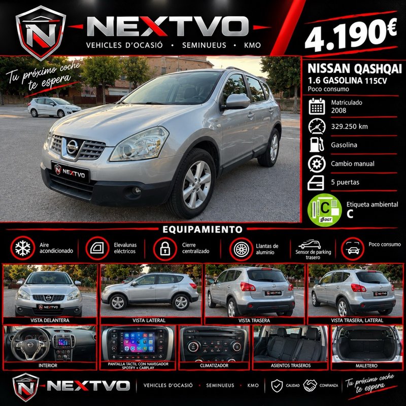 Nissan Qashqai 1.6 Acenta 4x2 (2007) 2008