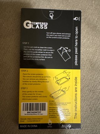 Pack 3 Cristales Templados Samsung Galaxy S24