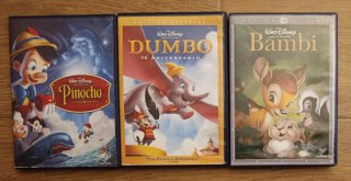 Pack 3 DVDs Disney Clásicos (Español)