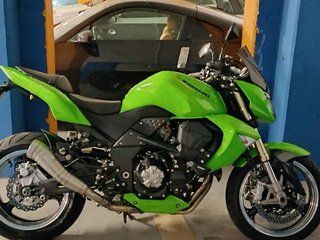 Kawasaki Z1000 Naked Verde