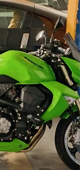 Kawasaki Z1000 Naked Verde
