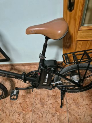 Bicicleta eléctrica plegable