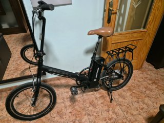 Bicicleta eléctrica plegable