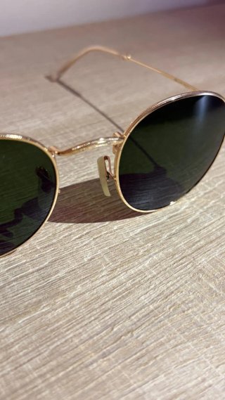 Gafas de Sol Montura Dorada