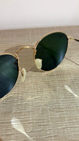 Gafas de Sol Montura Dorada
