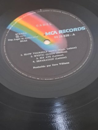 Vinilo LP Camel - Camel 1ª Ed. Española NM o M-