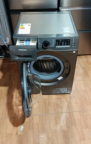 Lavadora Samsung 9kg Gris
