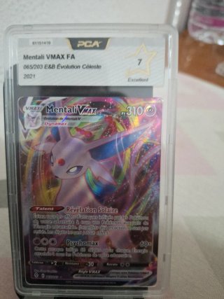 Carta Pokémon Mentali VMAX FA PCA 7