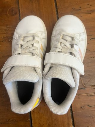 Zapatillas Adidas Infantiles Blancas