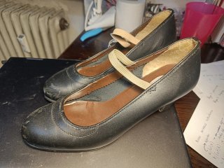 Zapatos de Flamenco Negros iniciación