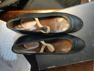 Zapatos de Flamenco Negros iniciación