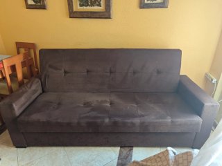 Sofá Cama Marrón