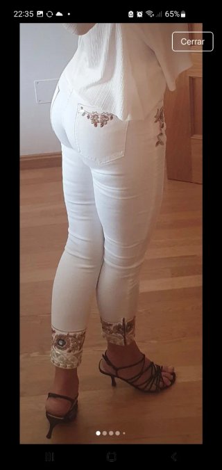 Pantalón Blanco Desigual