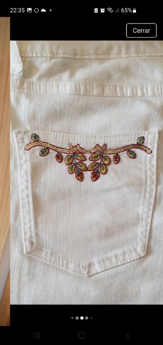 Pantalón Blanco Desigual